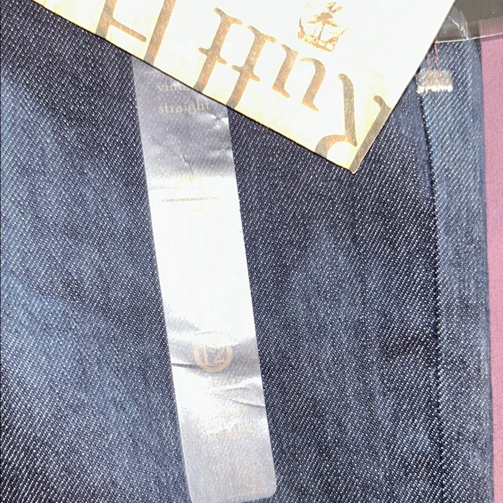 nwt Ruff Hewn Size 12Short Dark Straight Leg Jeans - Picture 3 of 10